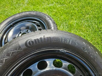 205/55 R16 Continental + plechove disky - 3