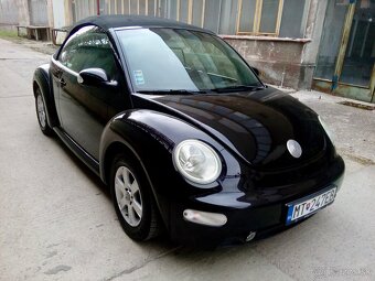 Volkswagen New Beetle Cabriolet 1.4 55 kW (benzín) – čierny - 3