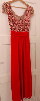 Dlhé spoločenské šaty S - 3