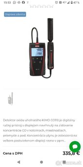 Detektor CO KIMO CO110 - 3