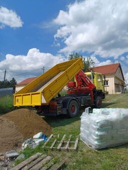 MAN trojstranný sklapáč s hydraulickou rukou, 4x4 - 3