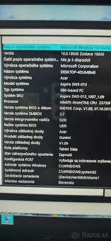 Notebook Acer 10" málo používaný. - 3