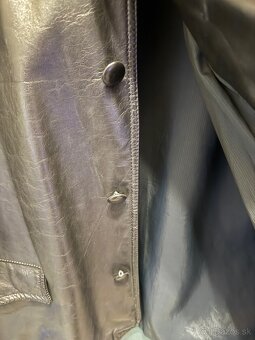 pánske kožené vintage sako - 3