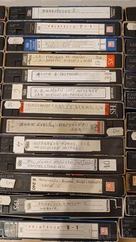 VHS kazety nahrávané 36 kusov - 3