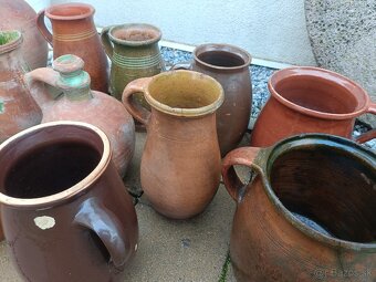 Staré hlinené dzbany - 3