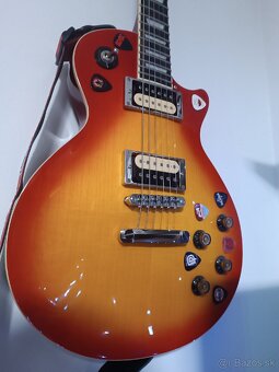 SX EC3 Honey Burst Elektrická gitara - 3