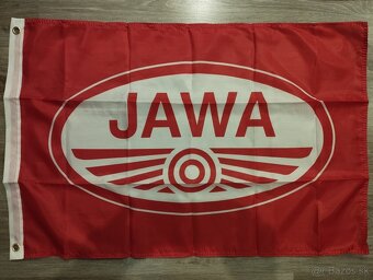 Jawa retro vlajka 2 druhy - 3