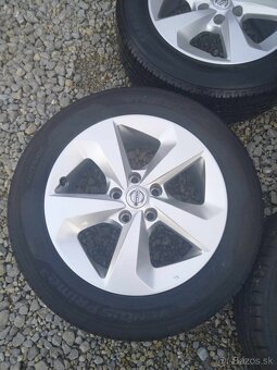 17" alu NISSAN QASHQAI,RENAULT,DACIA + TPMS + letné pneu. - 3