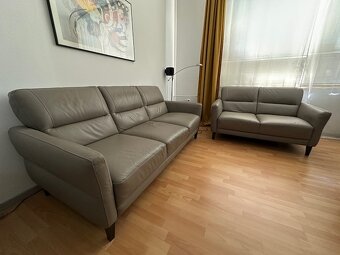 kožená sedačka 3+2 Natuzzi Edition - 3