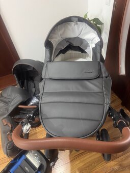 Kombinovaný kočík Bebetto Luca Pro 03 3v1 + Isofix - 3
