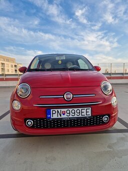 Predám Fiat 500 1.2 / panorama / iba 31.000km - 3
