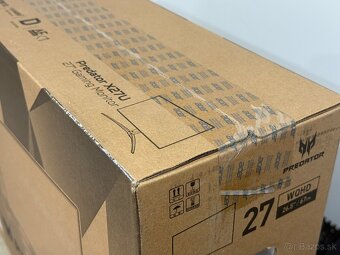 OLED monitor Predator 27", 240Hz pri 1440p a 0,01ms - 3