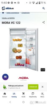 Predám vstavanú chladničku z malou mrazničkou - 3