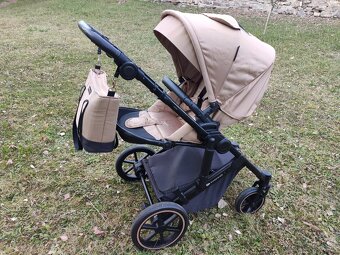 KINDERKRAFT Kočík 2v1 Prime 2 Beige - 3
