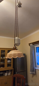 Predám luster a retro lampu na chalupu - 3