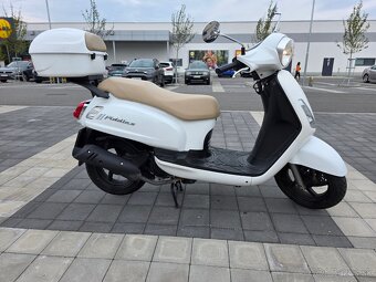SYM Fiddle II 125s biely, 3900km - 3