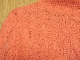 Dámsky pletený sveter s mohérom M - 3