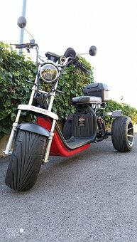 Elektrickú kolobežku Harley trojkolesový výkonný2000 W motor - 3