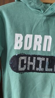 Predám mikinu Born to Chill veľkosť 158 - 164 HM - 3