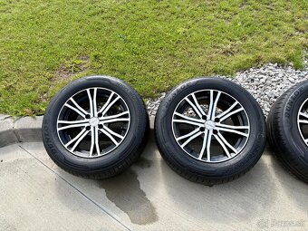 Disky 4x100 + letne pneu 195/65 R15 - 3