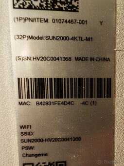 Menič -Huawei Sun2000-4KTL-M1 - 3