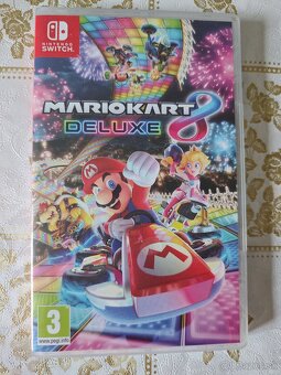 Nintendo Switch + 512GB SD karta + Mario Kart 8 - 3