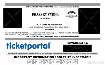 PRAŽSKÝ VÝBĚR na zámku v Pezinku (1. júl 2025) - 3