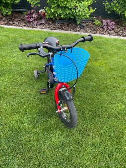 Predám detský bicykel s bočnými kolieskami - 3