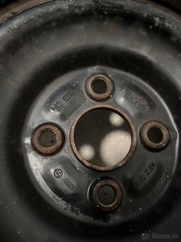 Disky 5Jx14 ET 39 + 2 sady gum 165/70 R14 - 3