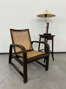Oddychové art deco kreslo no.668 Thonet Debrecen - 3