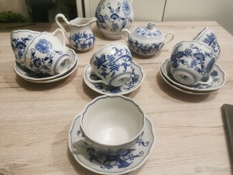 Cibulak, zwiebelmuster, čajový servis - 3