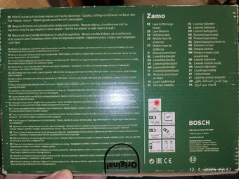 Bosch - laserový diaľkomer Zamo Set - 3