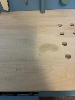 Drevený ponk Little Durch + box s náradím - 3