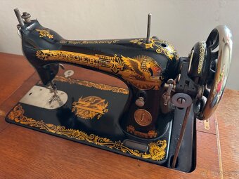Šijací stroj Singer, edícia Gold Sphinx, ročník 1905 - 3