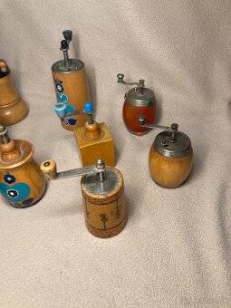 Ručné mlynčeky na korenie – drevené - 3