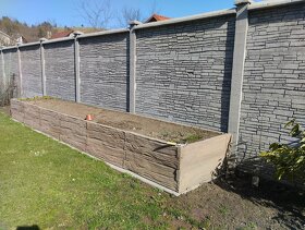 Vyvýšené betónové záhony Poprad a okolie - 3