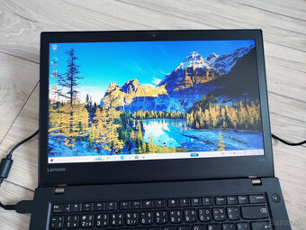 notebook Lenovo T470 - Core i5-7300u, 8GB, 256GB - 3