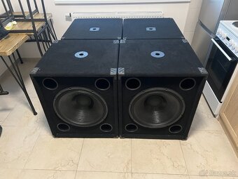 18" Subwoofer Hadex 1300W 650W RMS 8ohm vybavené Kolies - 3