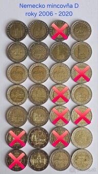 Obehové pamätné 2€ mince EÚ - 3