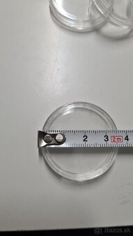 100ks plastových púzdier na mince - 3