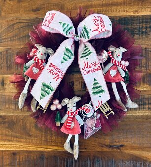 Vianočné vence na dvere 2. - 3