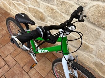 WOOM 4, 20", zelený + Trax PRO ťažné lano - 3