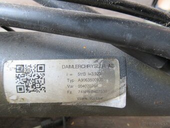 Sprinter , Crafter , zadná náprava , - 3