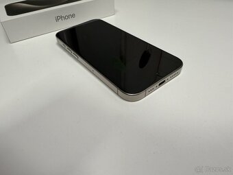 Apple iPhone 15 PRO 512GB, natural titanium v záruke Telekom - 3