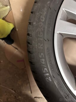 215/45 r16 vw 5x100 letné - 3