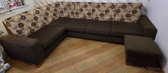 Sedacia súprava + taburet - 3