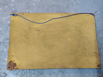 Smaltovana cedula original Shell - 3