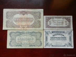 Staré Maďarské bankovky - 3