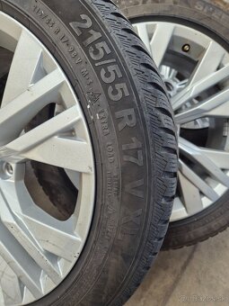 Predám set Alu Stavanger,215/55r17 ,et41, 8jx17, 5x112 - 3