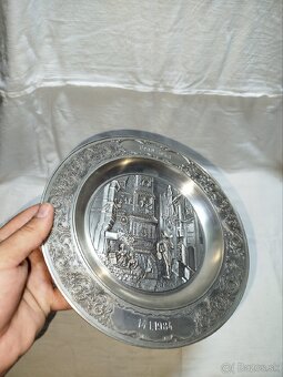 Pekny cinovy tanier - 3